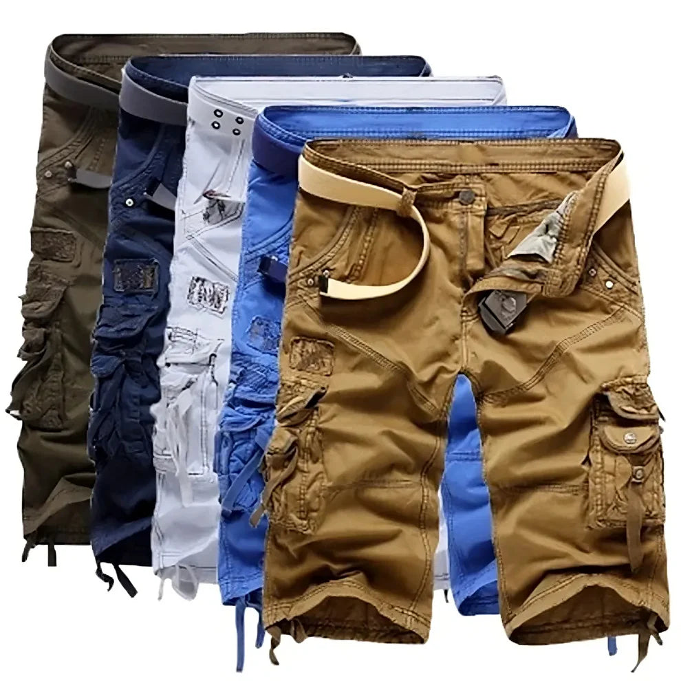 Men's Cargo Multi Pocket Hiking Shorts