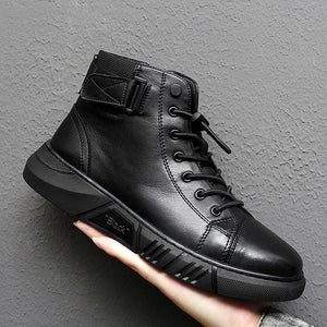 Men's Fashion Platform Casual Ankle Boots