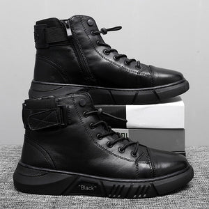 Men's Fashion Platform Casual Ankle Boots