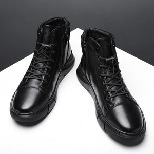 Men's Fashion Platform Casual Ankle Boots