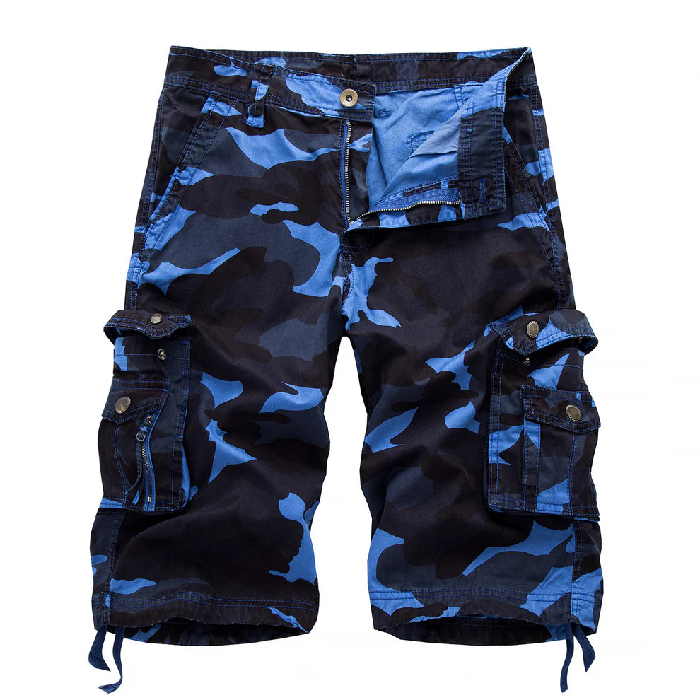 Shoeslazza Men's outdoor camouflage cargo shorts