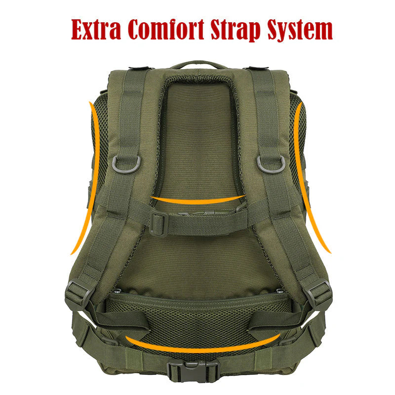 TWS 3 Day Military Shoeslazza Backpack