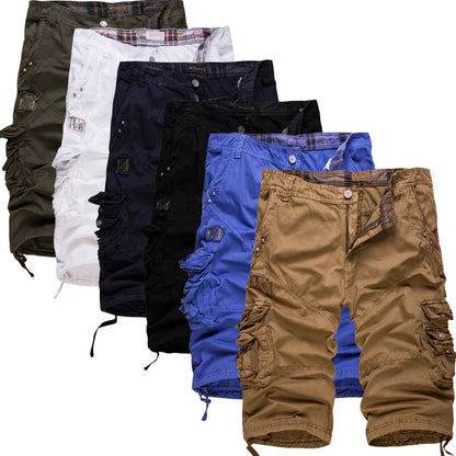 Men's Cargo Multi Pocket Hiking Shorts