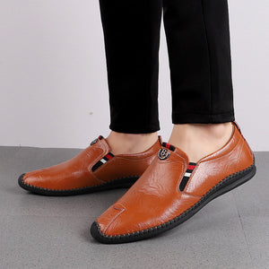 Genuine Leather Mens Loafers Shoes