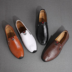 Genuine Leather Mens Loafers Shoes