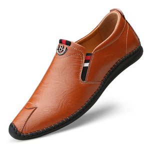 Genuine Leather Mens Loafers Shoes