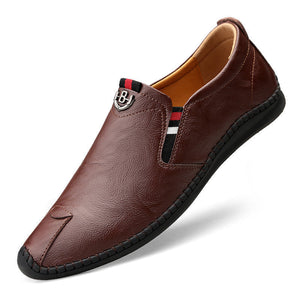 Genuine Leather Mens Loafers Shoes