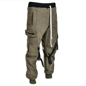 Men's multi-pocket casual cargo pants