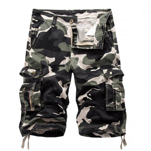 Outdoor Military Tactical Camo Cargo Shorts