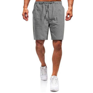 Men's linen loose casual shorts