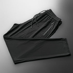 Men Ice Silk Fitness Pants