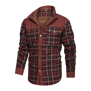 PLAID COTTON ADMIRAL JACKET