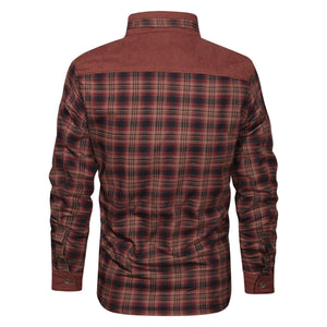 PLAID COTTON ADMIRAL JACKET