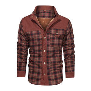 PLAID COTTON ADMIRAL JACKET