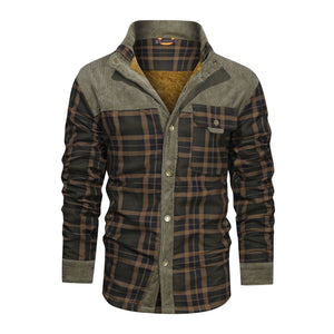 PLAID COTTON ADMIRAL JACKET