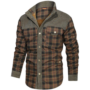 PLAID COTTON ADMIRAL JACKET