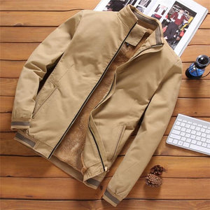 Fleece Pilot Bomber Jacket