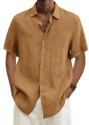 2022 Summer Linen Regular fit Shirt