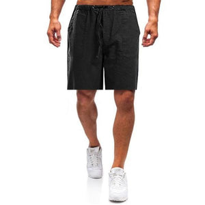 Men's linen loose casual shorts