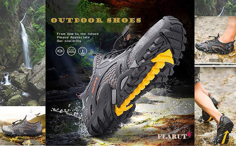 Men's Breathable Mesh Casual Light Outdoor Hiking Shoes – Shoeslazza