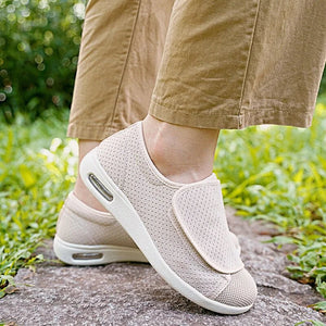 [FOR SWOLLEN FEET + PLUS SIZE] – Comfortable Unisex Wide Walking Shoes