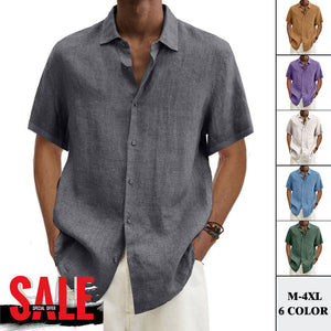 2022 Summer Linen Regular fit Shirt