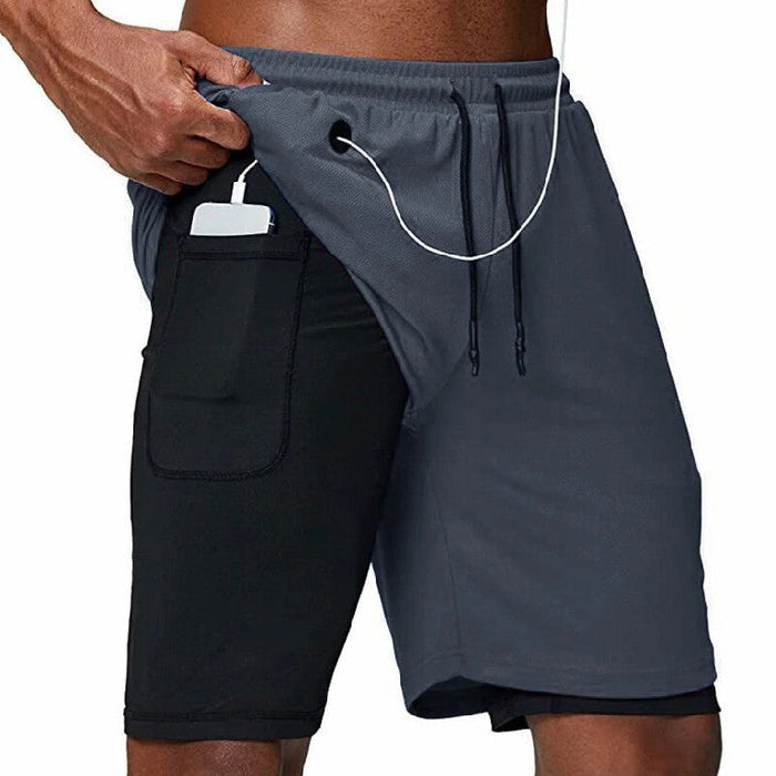 Double Deck Headphone Hole Shorts