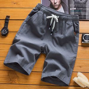 Men's linens fitness shorts