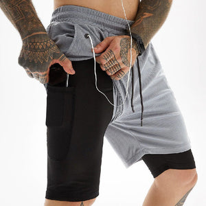 Double Deck Headphone Hole Shorts