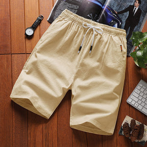 Men's linens fitness shorts