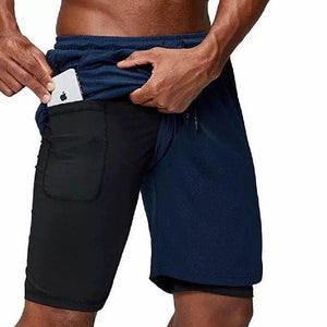 Double Deck Headphone Hole Shorts