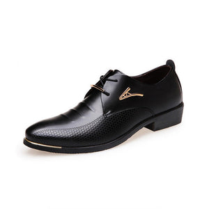 New Men's Classic patent Leather Suits Shoes