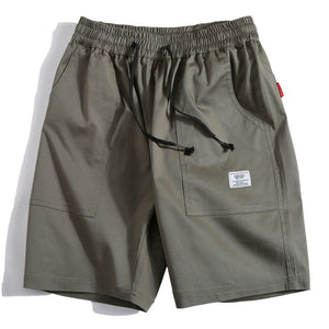 Camouflage Quick Dry Drawstring Casual Shorts