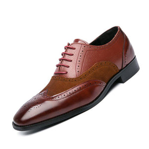 Men's New Pattern Brogue Vintage Formal Shoes