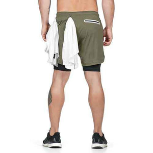 2-in-1 Secure Pocket Shorts