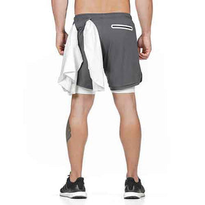 2-in-1 Secure Pocket Shorts