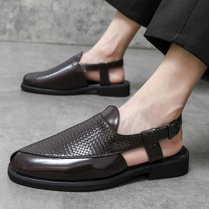 New Men's Fashion Leather Sandals