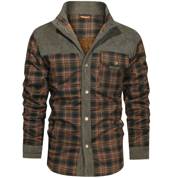 PLAID COTTON ADMIRAL JACKET