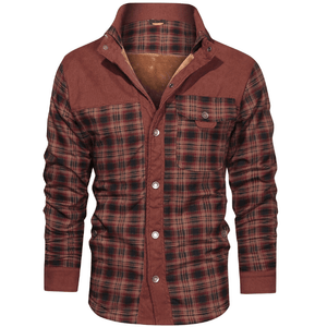 PLAID COTTON ADMIRAL JACKET