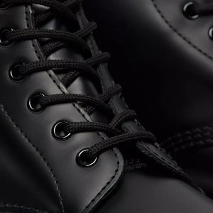 SMOOTH LEATHER LACE UP BOOTS