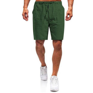 Men's linen loose casual shorts