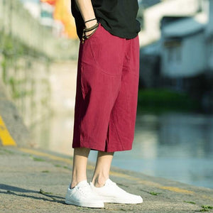 PREMIUM LINEN HAREM PANTS