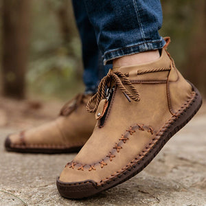 Men's Warm Plush Outdoor Boots