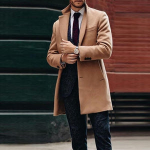 Men Bond Trench Coat