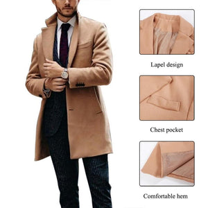 Men Bond Trench Coat