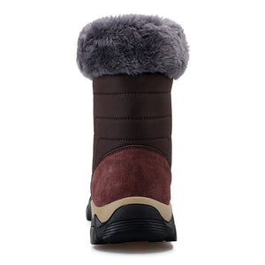 Quality Waterproof With Fur Snow Boots