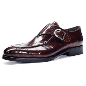 Men's Designer Classic Pattern Business Flat Shoes