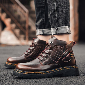 Men's Fashion Classics Platform Winter Boots