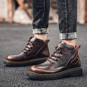 Men's Fashion Classics Platform Winter Boots