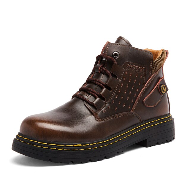 Men's Fashion Classics Platform Winter Boots